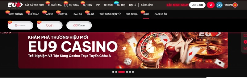 Chọn Lô Đề -> QQ Keno để cá cược