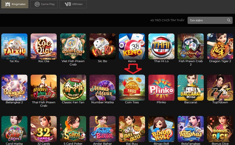 Game Coin Toss có cách chơi đơn giản