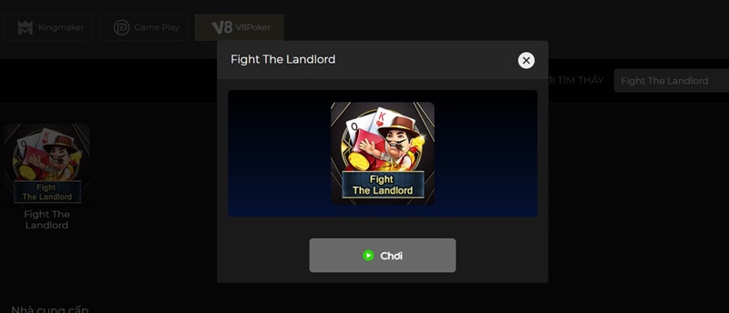 Fight The Landlord thuộc nhà phát hành V8Poker