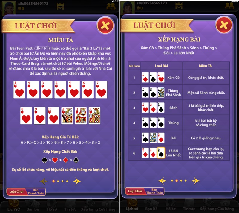 Luật chơi Teen Patti bạn cần nắm