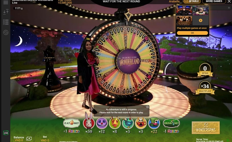 Truy cập Playtech Casino để chơi Spin A Win