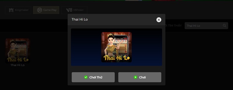 Tham gia chơi Thai Hi Lo tại nhà cược EU9