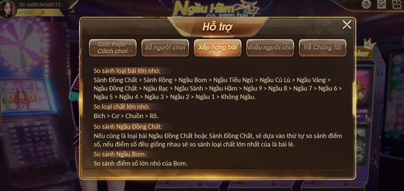 Các kiểu bài See Card Bull