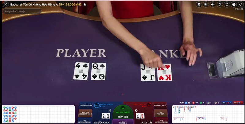 Thuật ngữ thường gặp trong Baccarat cơ bản