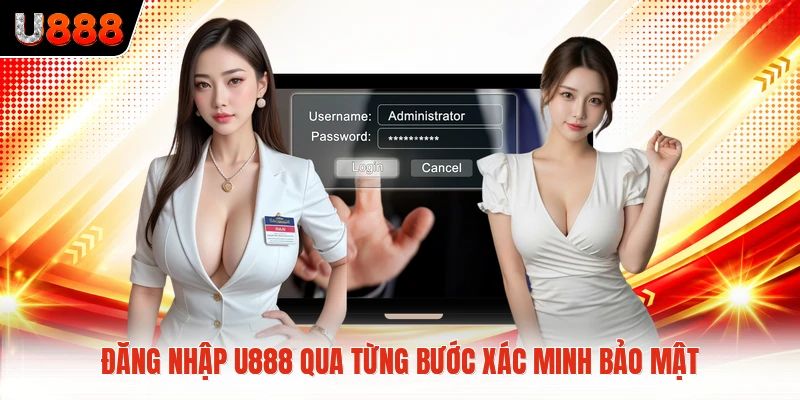 Đăng nhập U888 qua từng bước xác minh bảo mật