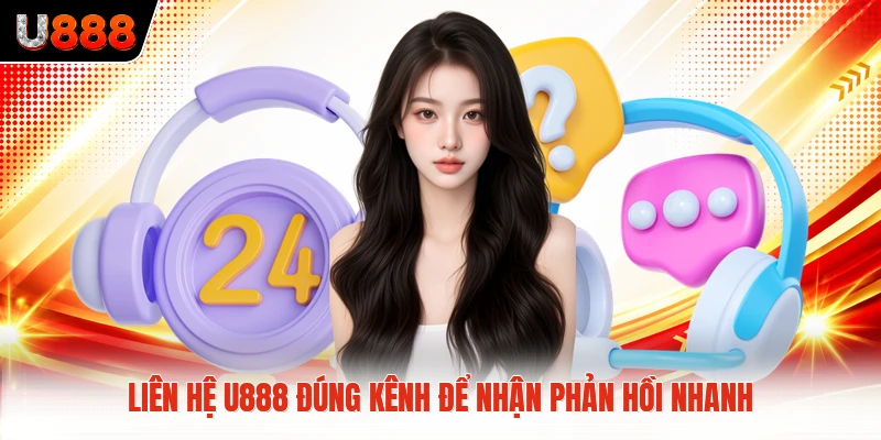 Liên hệ U888 đúng kênh để nhận phản hồi nhanh